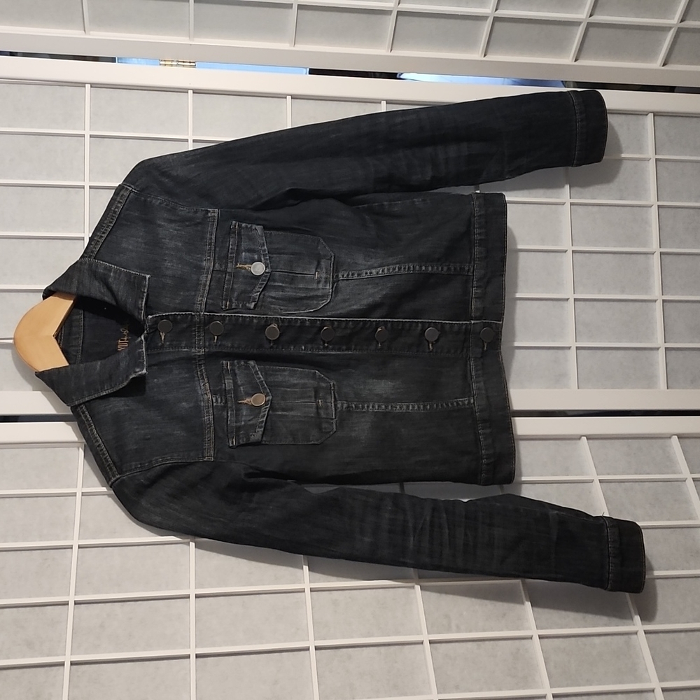 Kut From The Kloth Womens Blue Jean Jacket Size Small